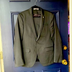 ZARA Men’s 2 Piece Black Suit